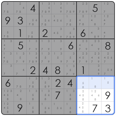 locked candidate sudoku
